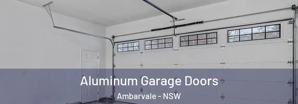 Aluminum Garage Doors Ambarvale - NSW
