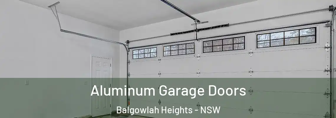 Aluminum Garage Doors Balgowlah Heights - NSW