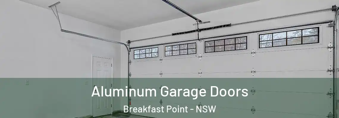 Aluminum Garage Doors Breakfast Point - NSW