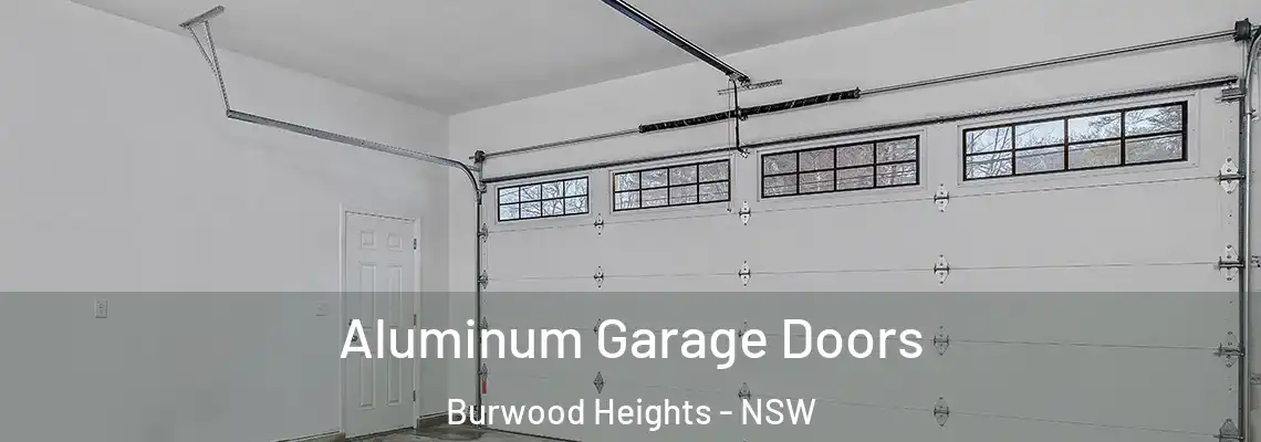 Aluminum Garage Doors Burwood Heights - NSW
