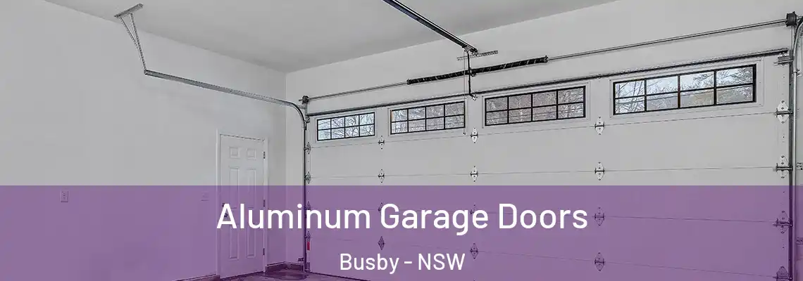 Aluminum Garage Doors Busby - NSW