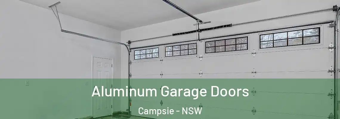 Aluminum Garage Doors Campsie - NSW