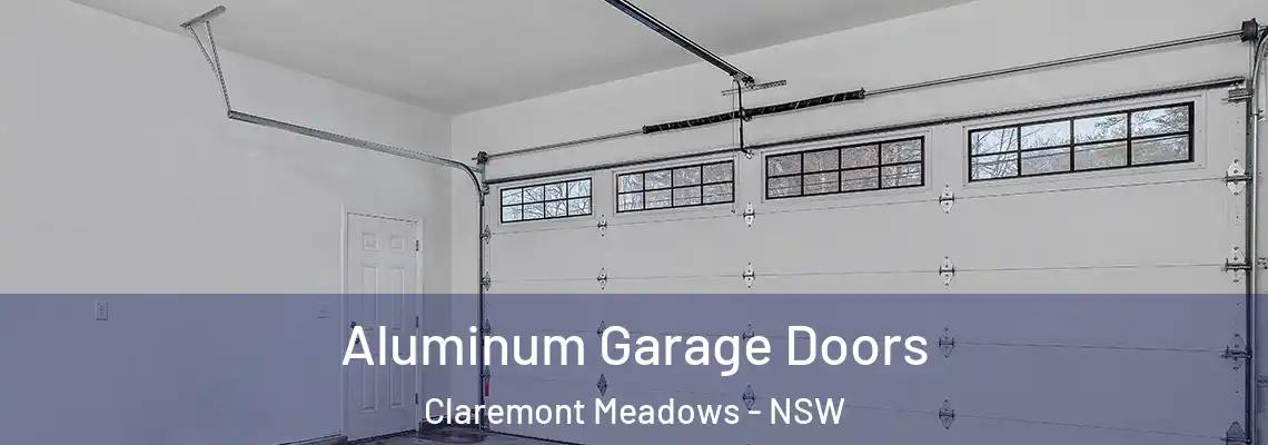 Aluminum Garage Doors Claremont Meadows - NSW