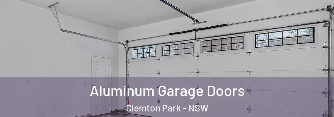 Aluminum Garage Doors Clemton Park - NSW