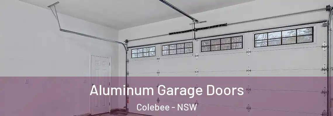 Aluminum Garage Doors Colebee - NSW