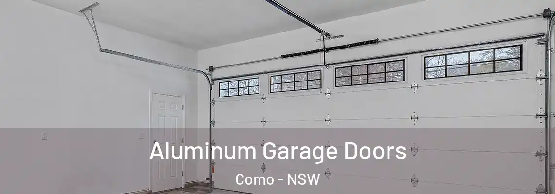  Aluminum Garage Doors Como - NSW