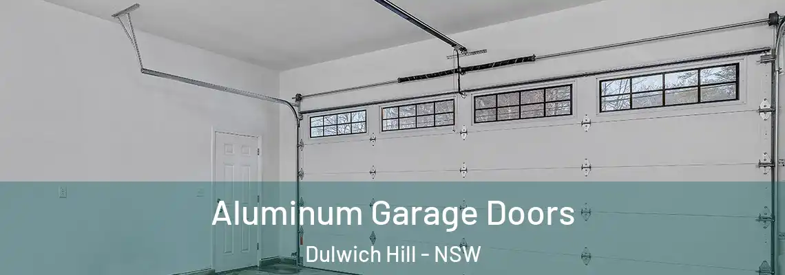 Aluminum Garage Doors Dulwich Hill - NSW