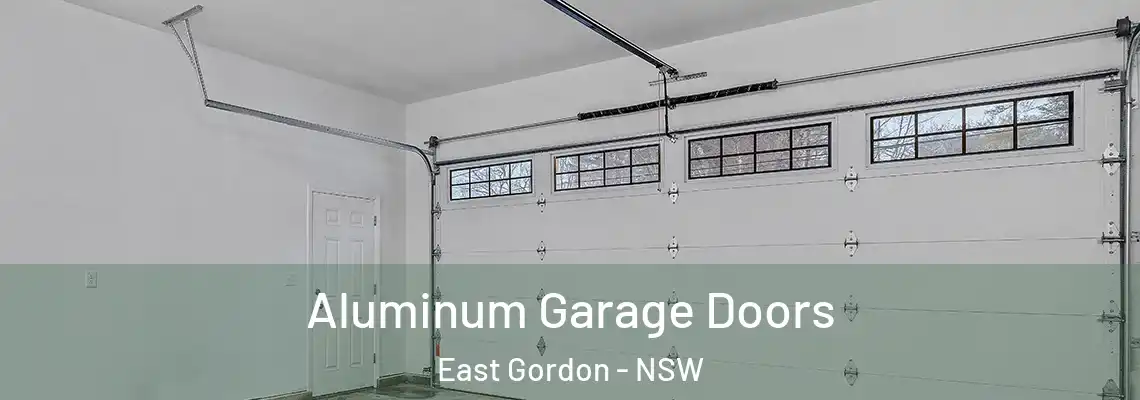 Aluminum Garage Doors East Gordon - NSW