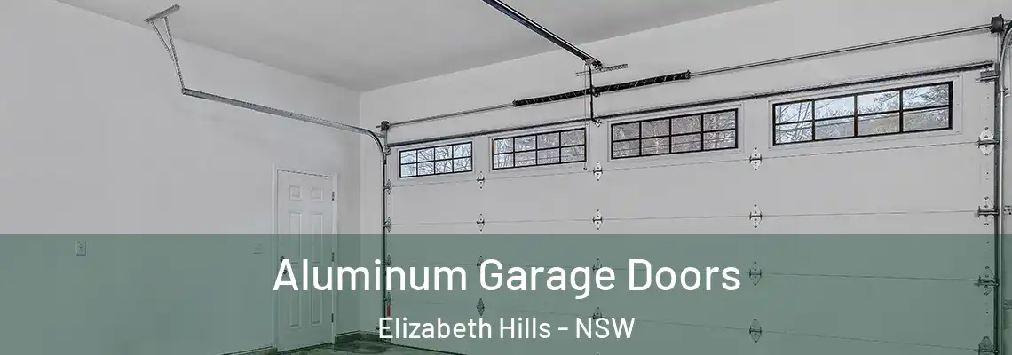 Aluminum Garage Doors Elizabeth Hills - NSW