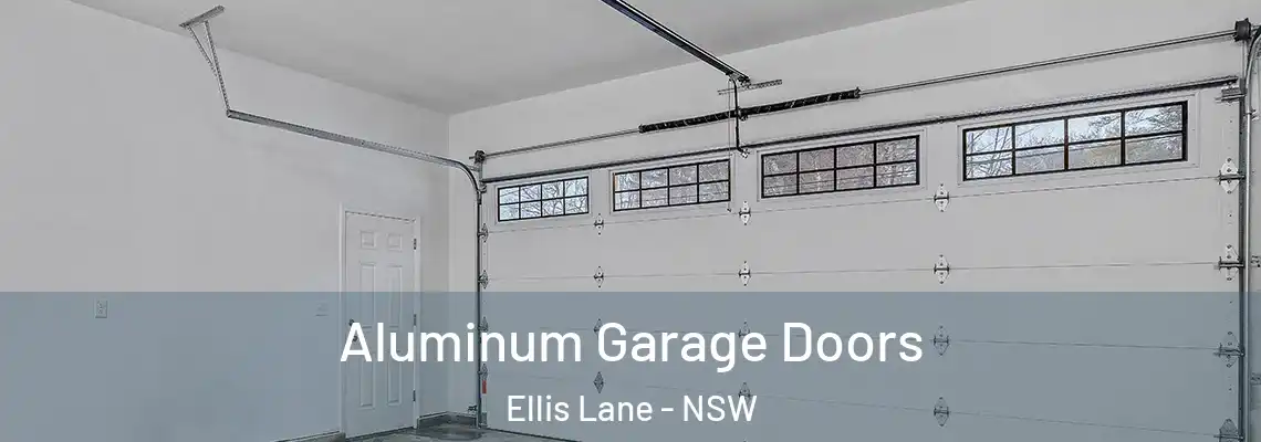 Aluminum Garage Doors Ellis Lane - NSW