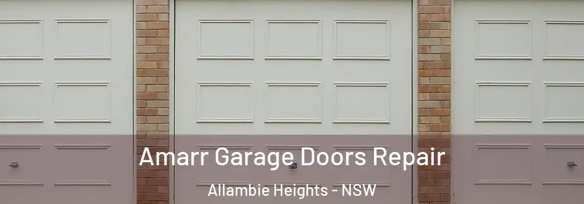 Amarr Garage Doors Repair Allambie Heights - NSW