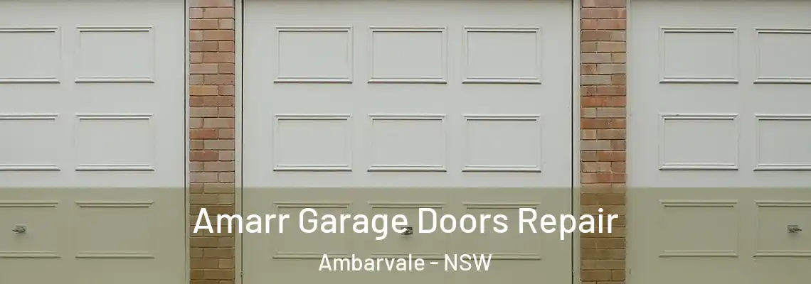 Amarr Garage Doors Repair Ambarvale - NSW