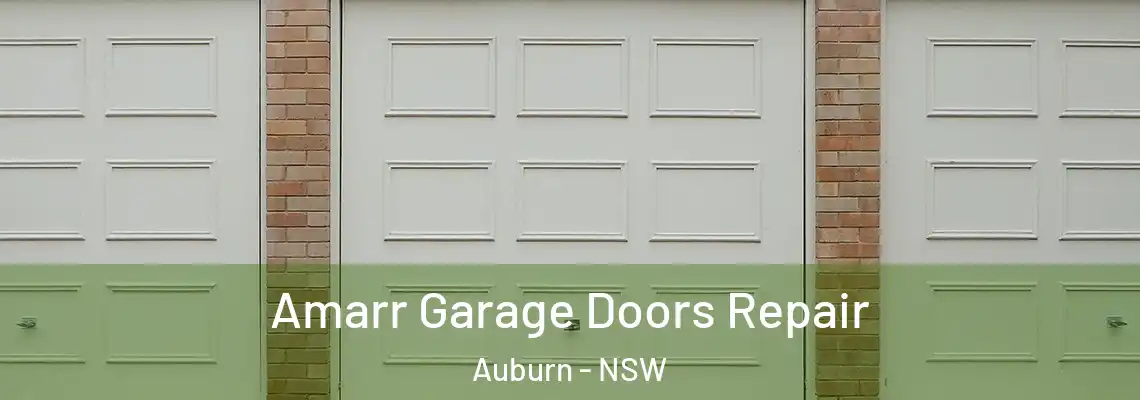 Amarr Garage Doors Repair Auburn - NSW