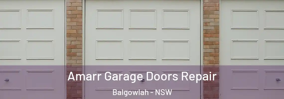 Amarr Garage Doors Repair Balgowlah - NSW