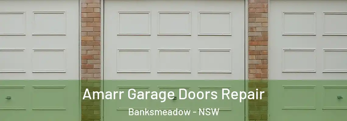 Amarr Garage Doors Repair Banksmeadow - NSW