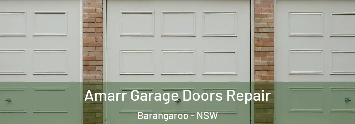  Amarr Garage Doors Repair Barangaroo - NSW