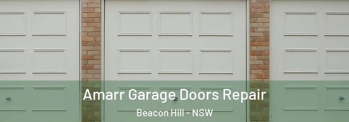 Amarr Garage Doors Repair Beacon Hill - NSW