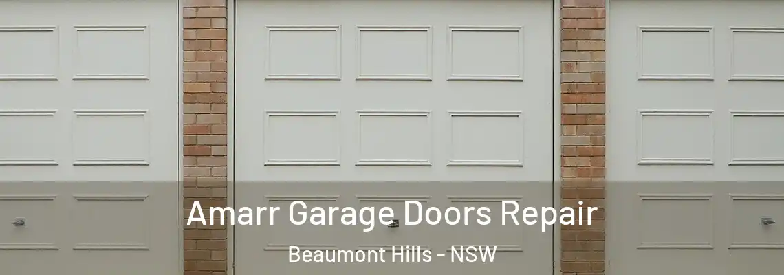 Amarr Garage Doors Repair Beaumont Hills - NSW
