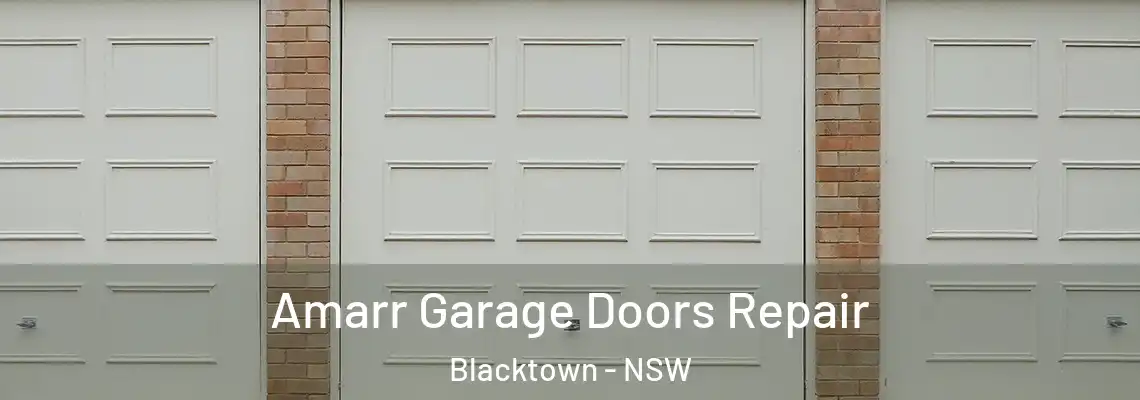Amarr Garage Doors Repair Blacktown - NSW