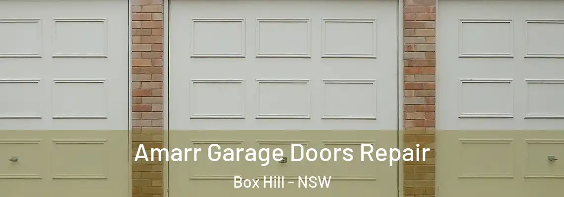 Amarr Garage Doors Repair Box Hill - NSW