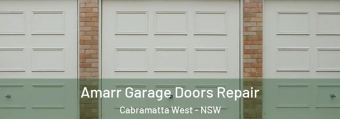  Amarr Garage Doors Repair Cabramatta West - NSW