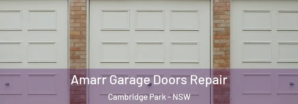  Amarr Garage Doors Repair Cambridge Park - NSW