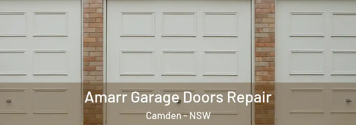 Amarr Garage Doors Repair Camden - NSW