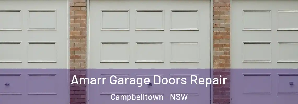 Amarr Garage Doors Repair Campbelltown - NSW
