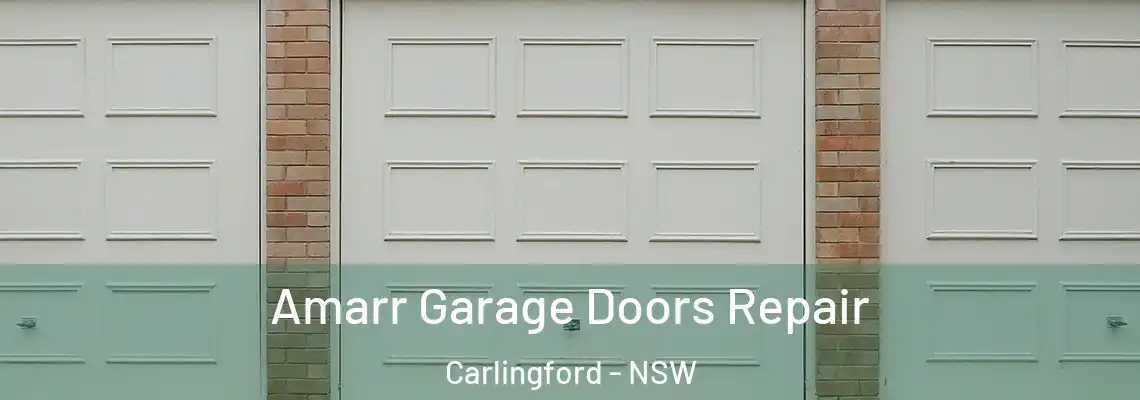 Amarr Garage Doors Repair Carlingford - NSW