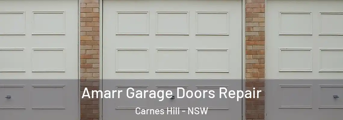 Amarr Garage Doors Repair Carnes Hill - NSW