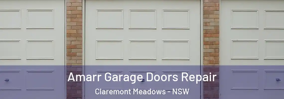  Amarr Garage Doors Repair Claremont Meadows - NSW