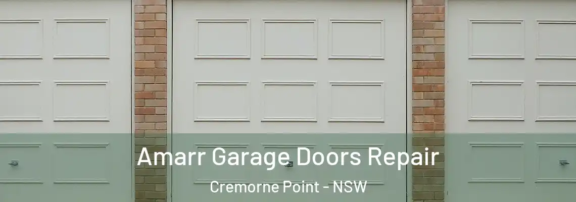 Amarr Garage Doors Repair Cremorne Point - NSW