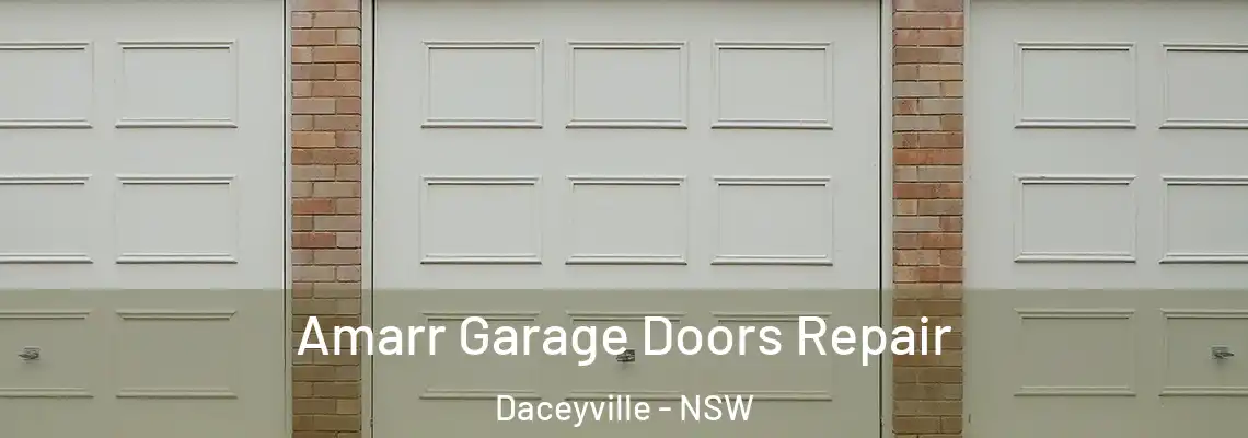 Amarr Garage Doors Repair Daceyville - NSW