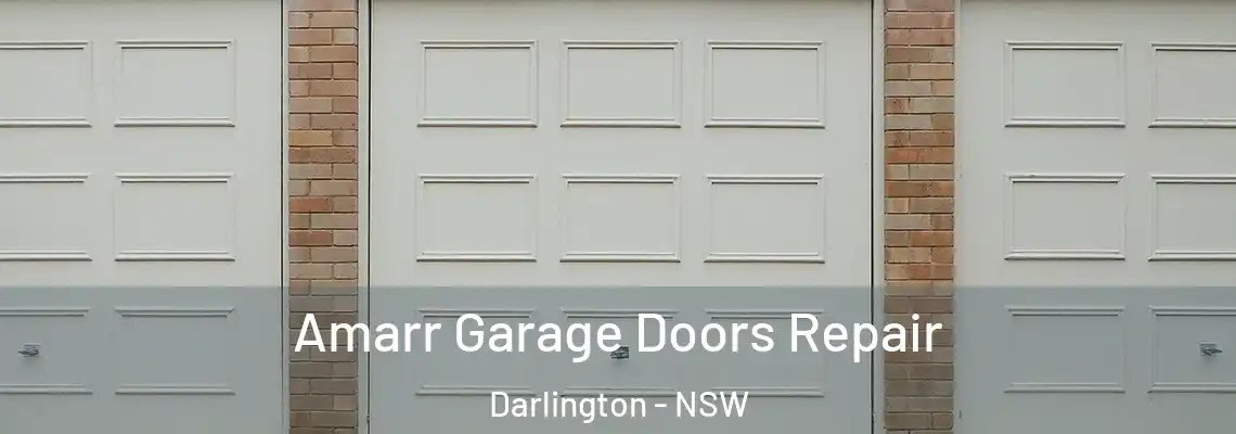 Amarr Garage Doors Repair Darlington - NSW