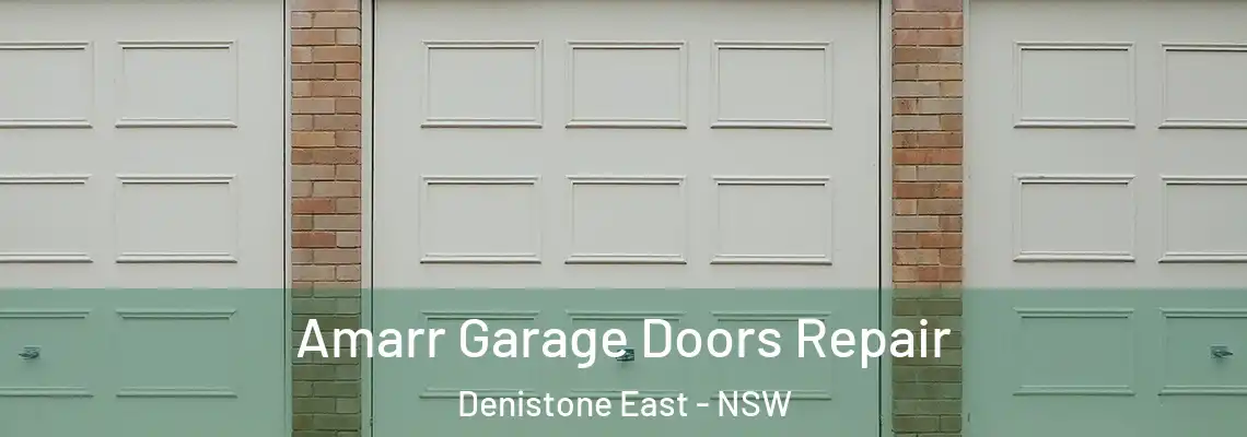 Amarr Garage Doors Repair Denistone East - NSW