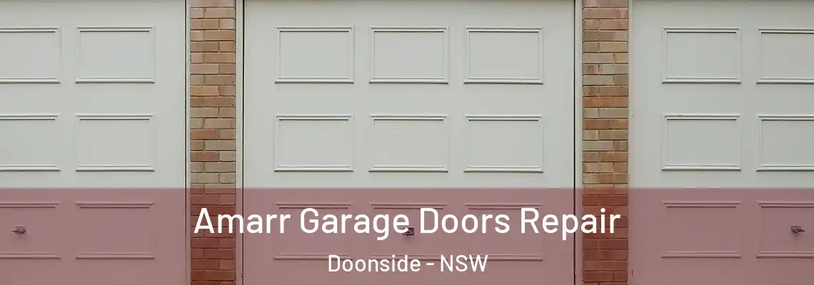 Amarr Garage Doors Repair Doonside - NSW