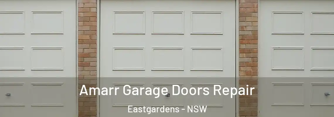Amarr Garage Doors Repair Eastgardens - NSW