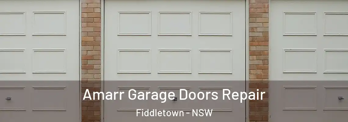 Amarr Garage Doors Repair Fiddletown - NSW