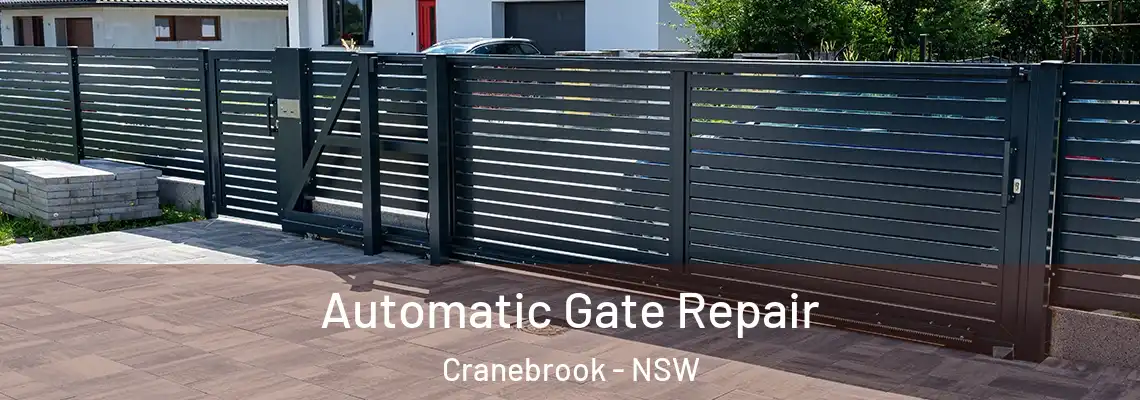 Automatic Gate Repair Cranebrook - NSW