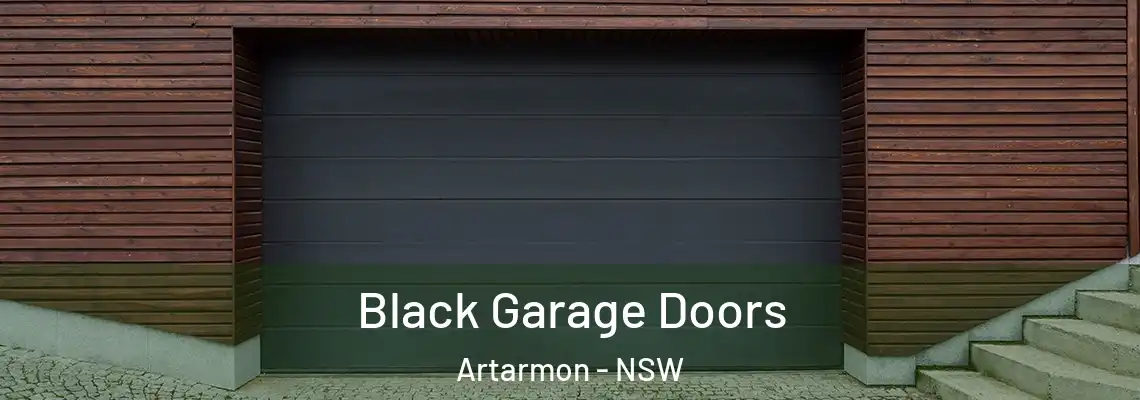 Black Garage Doors Artarmon - NSW