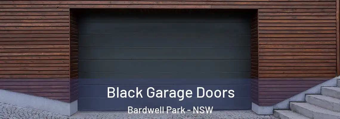  Black Garage Doors Bardwell Park - NSW