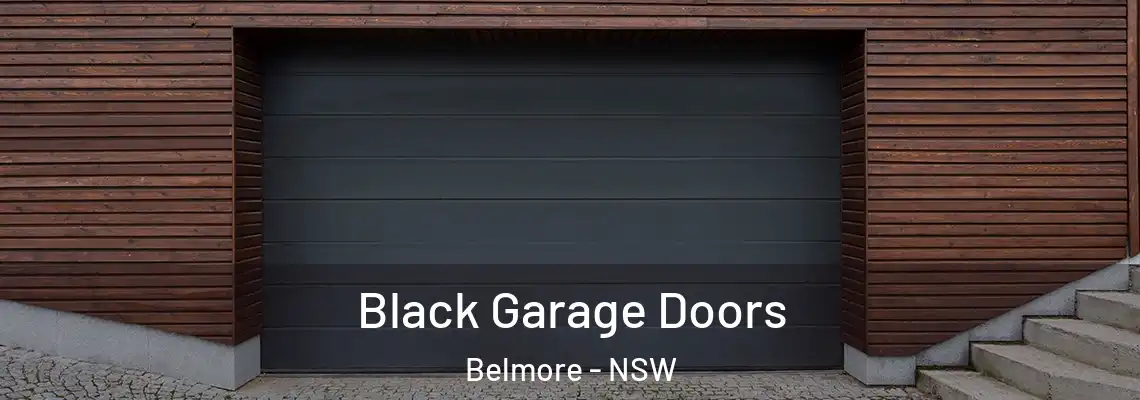 Black Garage Doors Belmore - NSW