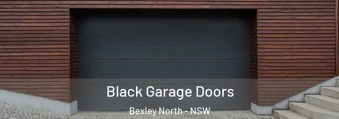 Black Garage Doors Bexley North - NSW