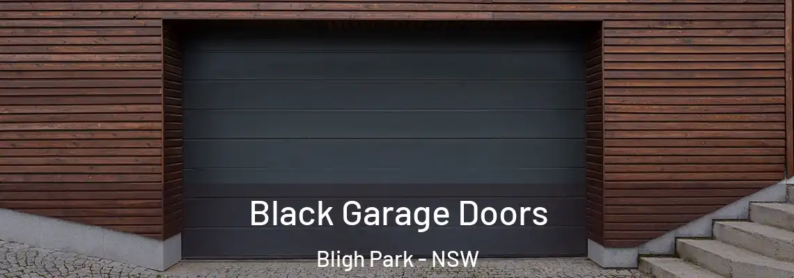 Black Garage Doors Bligh Park - NSW