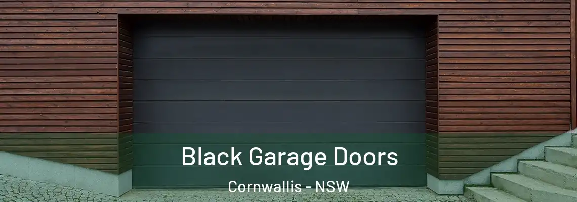Black Garage Doors Cornwallis - NSW