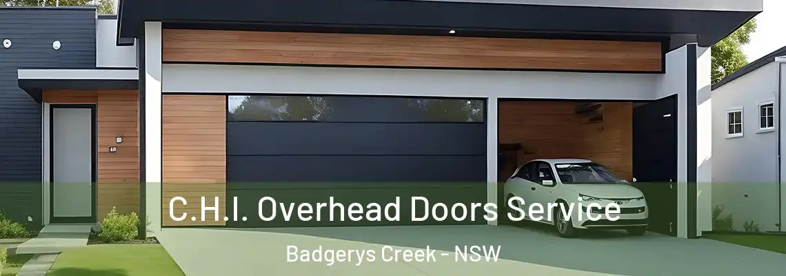 C.H.I. Overhead Doors Service Badgerys Creek - NSW