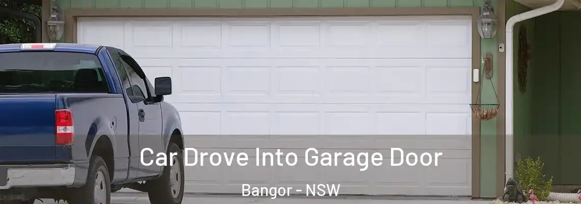 Car Drove Into Garage Door Bangor - NSW