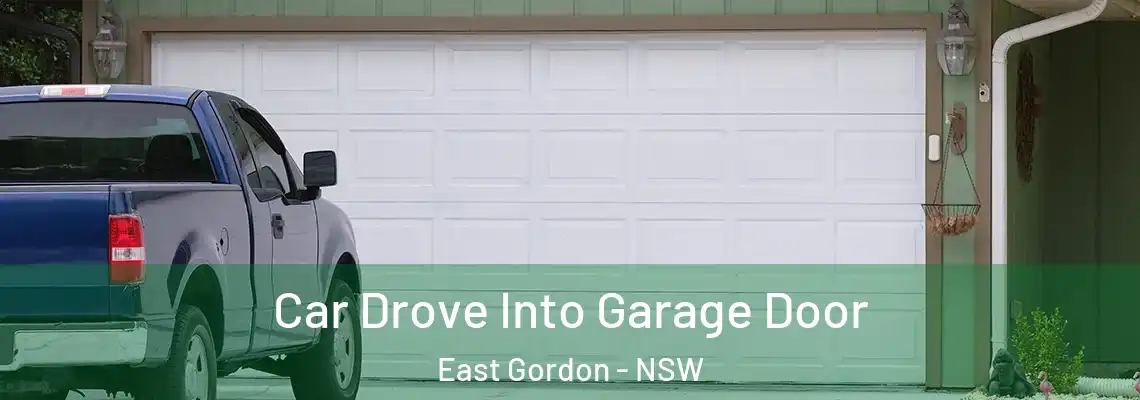 Car Drove Into Garage Door East Gordon - NSW