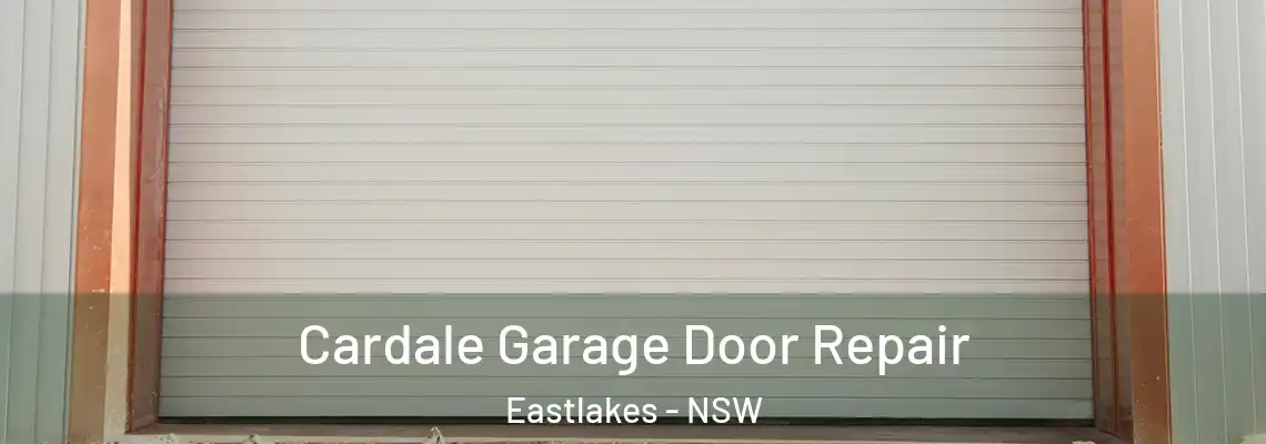 Cardale Garage Door Repair Eastlakes - NSW