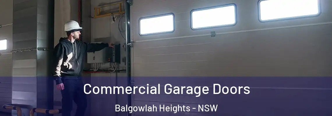 Commercial Garage Doors Balgowlah Heights - NSW